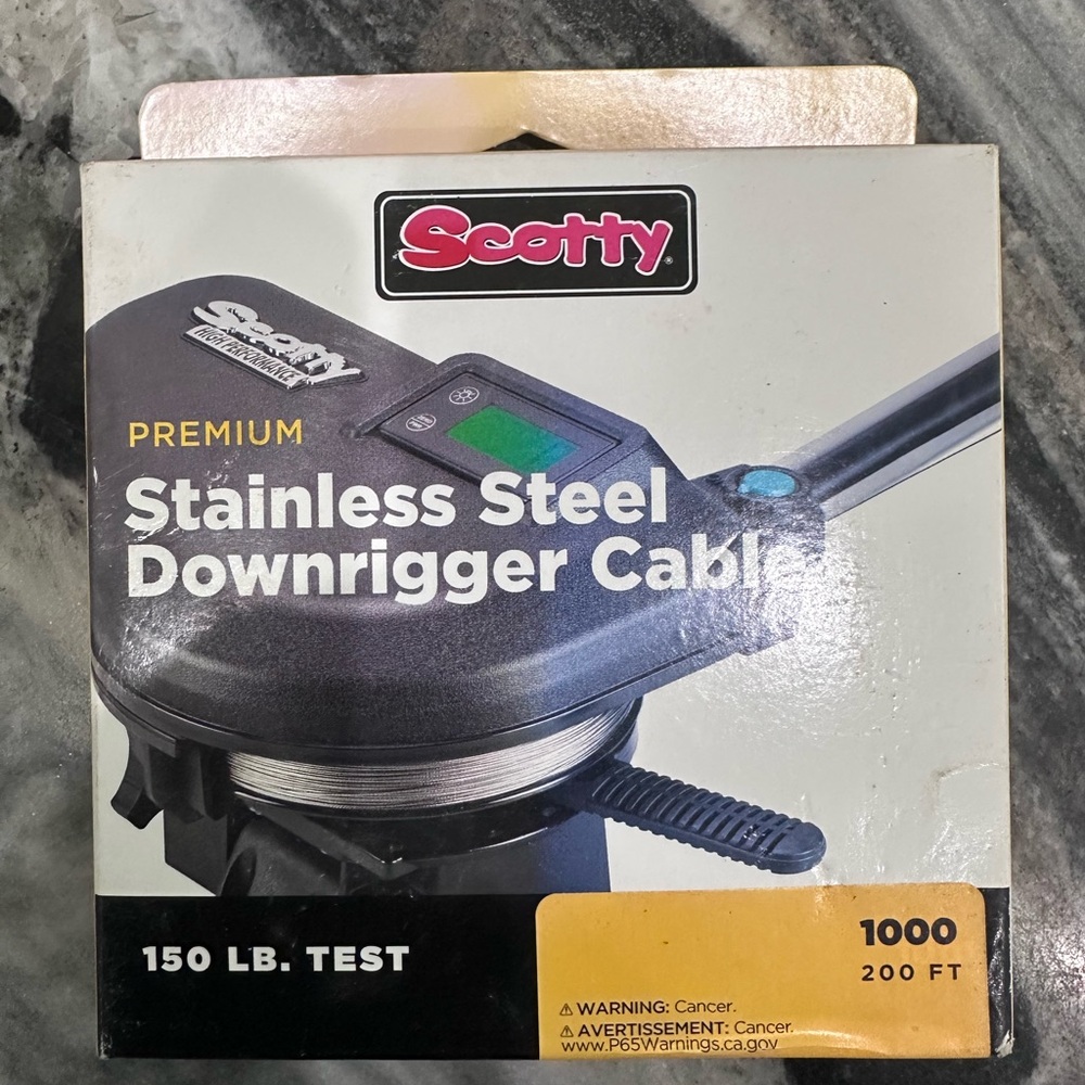 Scotty Stainless Steel Downrigger Cable